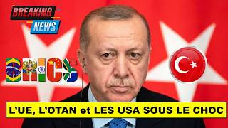 LUE LOTAN et LES USA sous le CHOC La TURQUIE va rejoindre les BRICS [upl. by Bobby599]