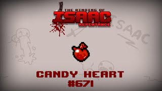 Candy Heart  Binding of Isaac Repentance Item Guide [upl. by Enelrahc254]