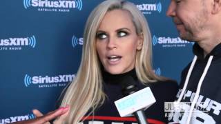 Jenny McCarthy amp Donnie Wahlberg at NFLDraft Discusses Her New Radio Show Love amp More [upl. by Acirtal]