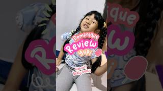 DOMINIQUE RIVIEW YUPI LUCU viralvideo shortviral shortvideo trending trend viralshorts [upl. by Ahsinam938]