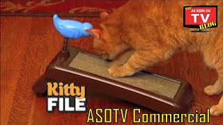 Kitty File As Seen On TV Commercial Buy Kitty File As Seen On TV Cat Scratcher [upl. by Ahar]