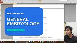 MASTER GENERAL EMBRYOLOGY IN 2 HOURS  1ST YEAR MBBS EXAMS  HARSH KOLHE [upl. by Perlis]