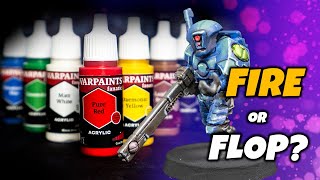 The Army Painter Warpaints Fanatic Miniature Paint Review Is the HyPe Real [upl. by Hach]