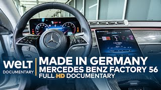 THE SECRETS OF LUXURY SEDANS How SClass Maybach and EQS are made  WELT Documentary [upl. by Anairt]