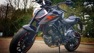 2017 KTM 1290 Super Duke R Review [upl. by Trebo]