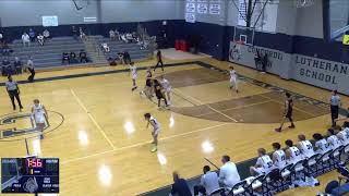 Concordia Lutheran vs The Kinkaid School Boys JuniorVarsity Basketball [upl. by Gnak]