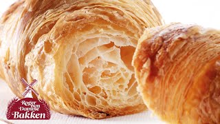 Franse roombotercroissants  Roger van Damme Bakken [upl. by Nna]