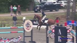 017S Audrey Morrissey on Lord Limon Intermediate CH Show Jumping Aspen Farms Sept 2024 [upl. by Rozele]