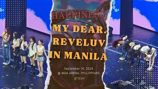 241409 RED VELVET  ZIMZALABIM PT1 ENCORE  MY DEAR REVELUV IN MANILA [upl. by Jacobo]