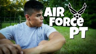 Air Force PT Test Standards  How To Prepare For The Military [upl. by Ellehsim116]