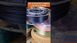 Which 3D Printing Filament to Use For What [upl. by Nnylodnewg]