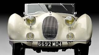 Talbot Lago T150 C SS Teardrop Cabriolet by Figoni et Falaschi 1938 [upl. by Minta165]