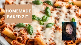 Ultimate Baked Ziti Recipe Revealed [upl. by Munroe]