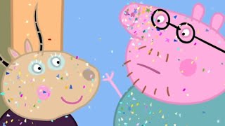 Peppa Pigs Glitter Party 🐷🎊 Peppa Pig Official Channel Family Kids Cartoons [upl. by Retrop]