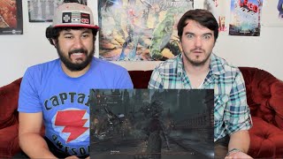 BLOODBORNE GAMEPLAY TRAILER REACTION [upl. by Eiloj]