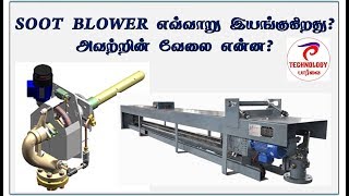 What is SOOT BLOWER  Types  Working  தமிழ்  TECHNOLOGY PAARVAI [upl. by Twitt]