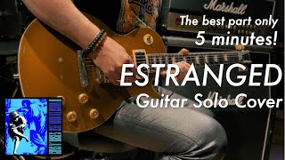 Estranged  Guns N Roses Featuring Guitar Part Cover by Marslash 4K [upl. by Evanthe]