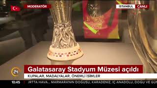 Galatasaray Müzesi açıldı [upl. by Pardner60]