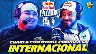 ¿HAY PROBLEMAS ENTRE ACZINO Y CHUTY  Hablamos con DTOKE previo a la Red Bull Batalla Internacional [upl. by Shieh]