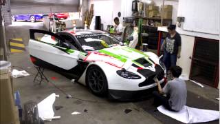 Craft AMR Aston Martin Vantage GT3 Livery Timelapse [upl. by Lynne512]