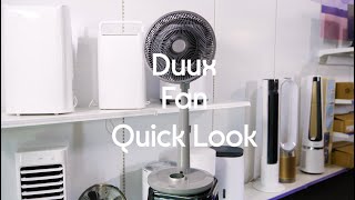 DUUX Whisper DXCF09UK 134quot Pedestal Fan  Quick Look [upl. by Kotta]