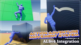 ActionAdventure Movement System x Advanced Locomotion System v4ALSv4 Integration Tutorial [upl. by Assenab]