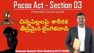 pocsoact pocsocase pocsointelugubns latestnews law pocsosection3 trendingvideo rameshpittla [upl. by Knighton]