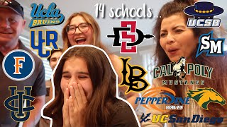 COLLEGE DECISION REACTIONS 2023 [upl. by Obie756]