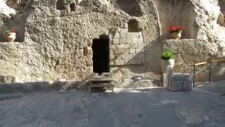 A tour inside the burial site of Jesus Christ the Garden Tomb Jerusalem [upl. by Eneluqcaj]