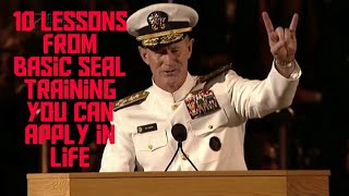 Motivation  10 Lessons from Seal Training to Change the World  Admiral McRaven [upl. by Soigroeg467]