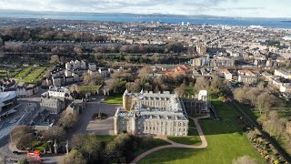 Holyrood Palace from above [upl. by Loomis]