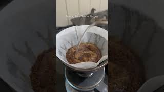 Do you know about the pour over method of brewing coffee at home coffeemaking coffee video [upl. by Esikram]