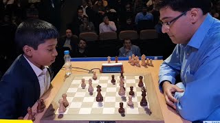 Sicilian Defense Najdorf Variation  Praggnanadhaa 🆚 Vishwanathan Anand [upl. by Nuawd531]