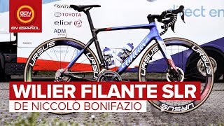 La SLR Wilier Filante de Niccolò Bonifazio  Bicicletas de profesionales [upl. by Rebmat]