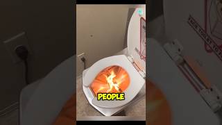 Why Are People Using This Flaming Toilet 😱 [upl. by Denny]