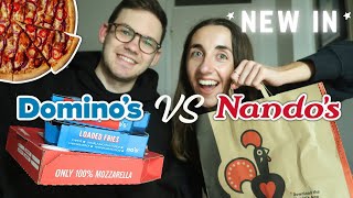 DOMINOS amp NANDOS New in Menus [upl. by Valente]