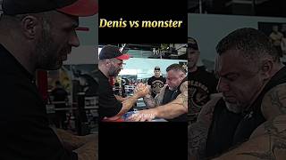 Denis cyplenkov vs Russia monster denis 💯☠️🥶armwrestler unfrezzmyaccount plzvairal shortsfeed [upl. by Auqinal918]