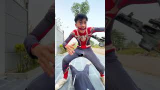 Hulk vs Joker  baby Hulk fights Joker to rescue female SpiderGirl gta5 funny spiderman [upl. by Ariela255]