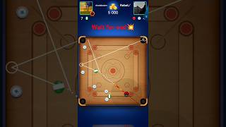 Amezing indirect shot carrom disc pool carrom carromdiscpooltricks carrompool shorts trending [upl. by Ruffin]