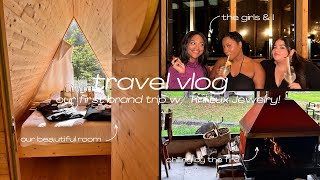 TRAVEL VLOG MY FIRST BRAND TRIP WITH TINI LUX JEWELRY  24 hours in The Catskills [upl. by Ynnej]