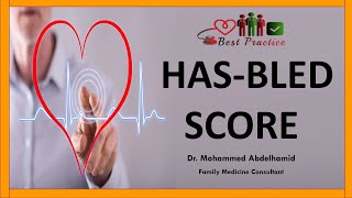 HASBLED SCORE Dr Mohammed Abdelhamid [upl. by Tigram]