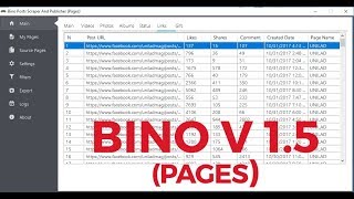 Bino Posts Scraper amp Publisher V15 For Pages [upl. by Schreibe]