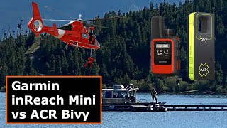 Garmin inReach Mini vs ACR Bivy Stick [upl. by Smitty335]