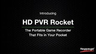 Introducing the HD PVR Rocket [upl. by Ewolram]