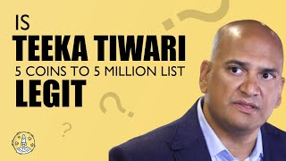 Is Teeka Tiwari 5 Coins to 5 Million List Legit  Token Metrics AMA [upl. by Ahseele]