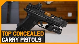 TOP 5 CONCEALED CARRY PISTOLS 2024 [upl. by Nylissej]