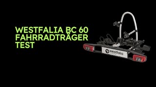 Westfalia BC 60 Fahrradträger Test [upl. by Culley384]