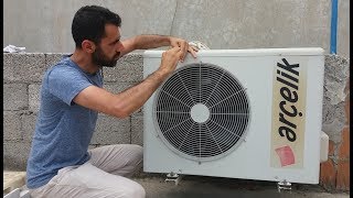 Klima soğutmuyorsa \u00100 çözüm  Klima gazı  Klima bakımı  Air Conditioning  gas [upl. by Felicio]