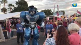 quotRock It Robotquot serenades Manatee County Fairgoers [upl. by Dimitris]