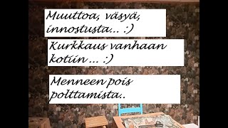 Muutto kaaos ja kurkkaus vanhaan kotiin yms 🥱🥰🏡🌞💌💖 [upl. by Eelreveb99]